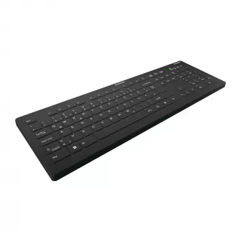 Contour Design Active Key Contour QuickClean Medical klávesnica s odnímateľným krytom plná veľkosť bezdrôtová čierna DE C8112