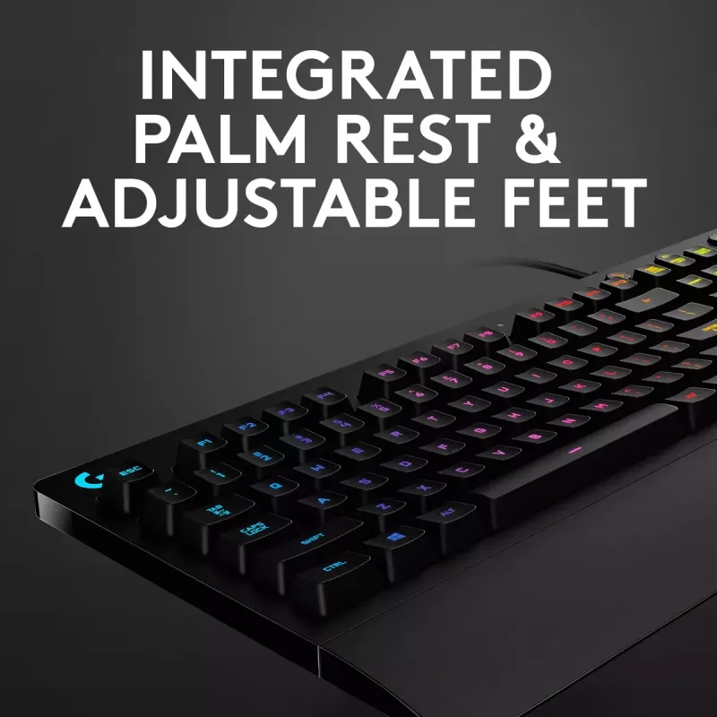 Herná klávesnica Logitech G G213 Prodigy plná veľkosť RGB LED káblová