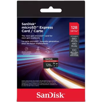 MicroSD karta SanDisk 128 GB UHS-I Express SDSQXFN-128G-GN4NN