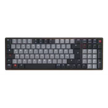 CHERRY KW 550 MX LP klávesnica Home/Office USB + Bluetooth QWERTZ nemčina čierna