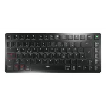 CHERRY KW X ULP 2.0 MINI klávesnica Home/Office USB + RF Wireless + Bluetooth QWERTZ nemčina čierna