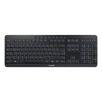 CHERRY Stream Ultimate klávesnica Home/Office USB + RF Wireless + Bluetooth QWERTZ nemčina čierna