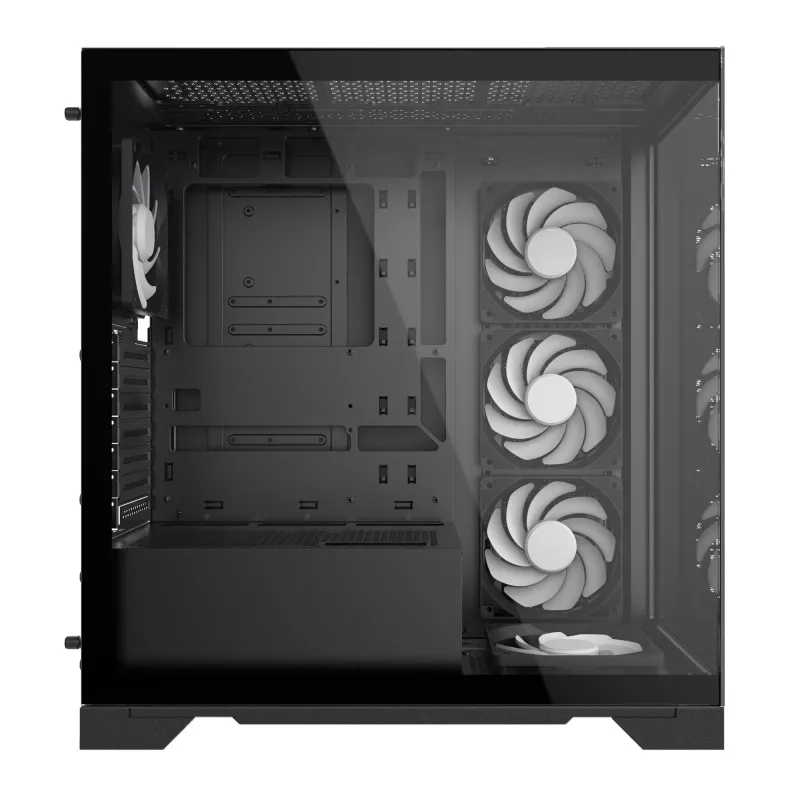 XPG INVADER X Mid-Tower čierna, Midi Tower, PC, čierna, ATX, micro ATX, Mini-ITX, SPCC, 17,5 cm