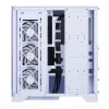 XPG Invader X BTF PC skriňa Midi Tower, ATX/Micro-ATX/Mini-ITX, priehľadný bočný panel, 5 ARGB ventilátorov 120 mm, USB-C, bez zdroja, biela