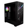 XPG STARKER AIR BTF Mid-Tower čierna, Midi Tower, PC, čierna, ATX, EATX, micro ATX, Mini-ITX, SPCC, temperované sklo, Gaming