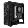 XPG STARKER AIR BTF Mid-Tower čierna, Midi Tower, PC, čierna, ATX, EATX, micro ATX, Mini-ITX, SPCC, temperované sklo, Gaming