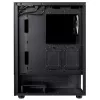 XPG Invader X Mini PC skriňa Midi Tower, ATX/Micro-ATX/Mini-ITX, tvrdené sklo, 5 ARGB ventilátorov 120 mm, USB-C, bez zdroja, čierna