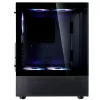 XPG Invader X Mini PC skriňa Midi Tower, ATX/Micro-ATX/Mini-ITX, tvrdené sklo, 5 ARGB ventilátorov 120 mm, USB-C, bez zdroja, čierna