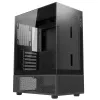 XPG Invader X Mini PC skriňa Midi Tower, ATX/Micro-ATX/Mini-ITX, tvrdené sklo, 5 ARGB ventilátorov 120 mm, USB-C, bez zdroja, čierna