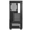 XPG Invader X Mini PC skriňa Midi Tower, ATX/Micro-ATX/Mini-ITX, tvrdené sklo, 5 ARGB ventilátorov 120 mm, USB-C, bez zdroja, čierna
