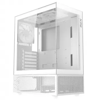 XPG INVADER X MINI KOMPAKTNÁ MID-TOWER SKRIŇA biela, Midi Tower, PC, biela, ATX, micro ATX, Mini-ITX, SPCC, 16,6 cm