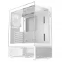 XPG Invader X Mini PC skriňa Midi Tower, ATX/Micro-ATX/Mini-ITX, sklenené panely, 5 ARGB ventilátorov 120 mm, USB-C, bez zdroja, biela