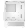 XPG Invader X Mini PC skriňa Midi Tower, ATX/Micro-ATX/Mini-ITX, sklenené panely, 5 ARGB ventilátorov 120 mm, USB-C, bez zdroja, biela