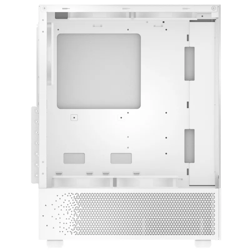 XPG Invader X Mini PC skriňa Midi Tower, ATX/Micro-ATX/Mini-ITX, sklenené panely, 5 ARGB ventilátorov 120 mm, USB-C, bez zdroja, biela