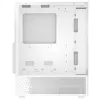 XPG Invader X Mini PC skriňa Midi Tower, ATX/Micro-ATX/Mini-ITX, sklenené panely, 5 ARGB ventilátorov 120 mm, USB-C, bez zdroja, biela