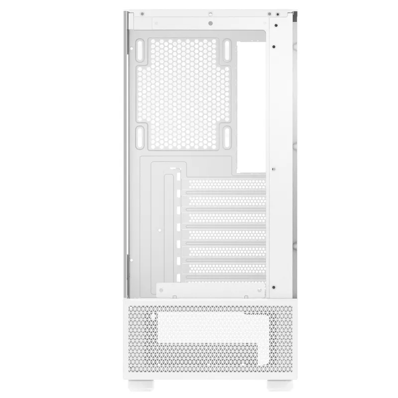 XPG Invader X Mini PC skriňa Midi Tower, ATX/Micro-ATX/Mini-ITX, sklenené panely, 5 ARGB ventilátorov 120 mm, USB-C, bez zdroja, biela