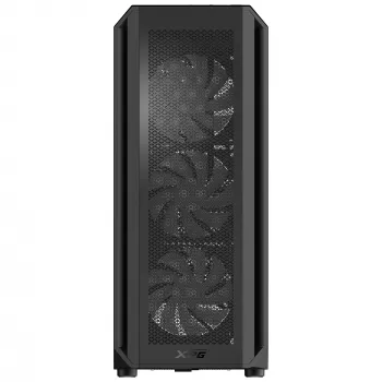 XPG VALOR AIR PLUS MID-TOWER skriňa čierna, Midi Tower, PC, čierna, ATX, micro ATX, Mini-ITX, SPCC, 16 cm