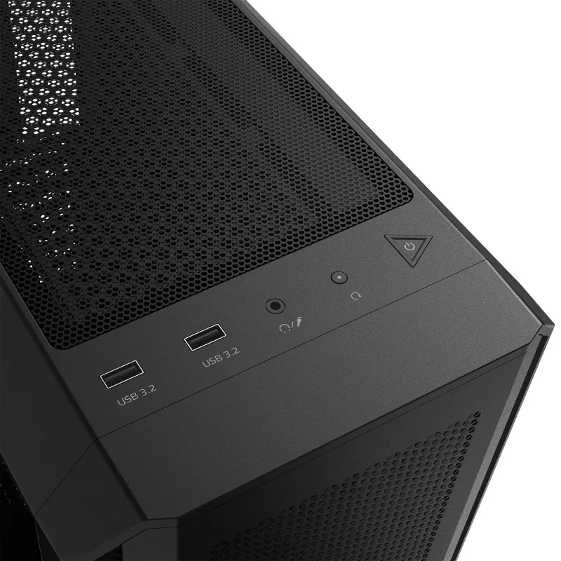 XPG VALOR AIR PLUS MID-TOWER skriňa čierna, Midi Tower, PC, čierna, ATX, micro ATX, Mini-ITX, SPCC, 16 cm