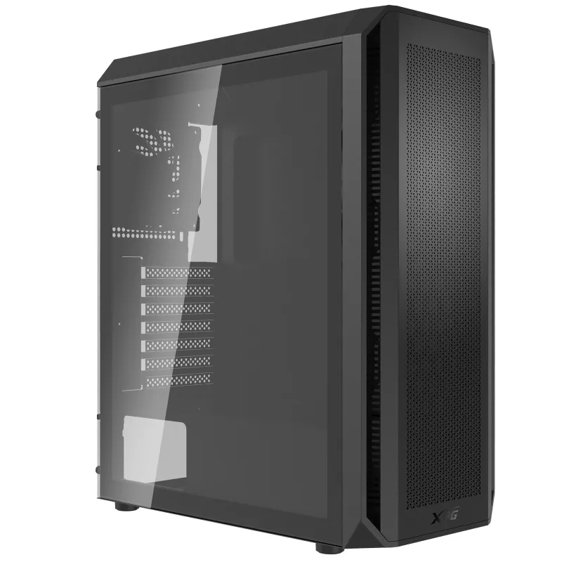 XPG VALOR AIR PLUS MID-TOWER skriňa čierna, Midi Tower, PC, čierna, ATX, micro ATX, Mini-ITX, SPCC, 16 cm