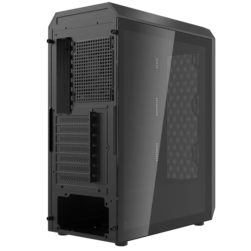 XPG VALOR AIR PLUS MID-TOWER skriňa čierna, Midi Tower, PC, čierna, ATX, micro ATX, Mini-ITX, SPCC, 16 cm