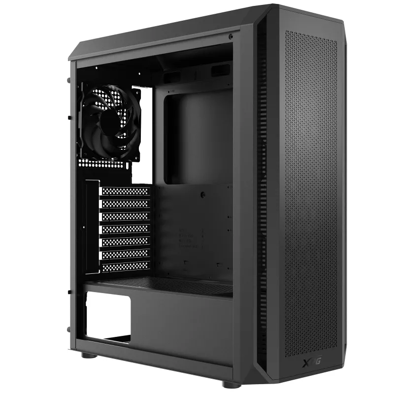 XPG VALOR AIR PLUS MID-TOWER skriňa čierna, Midi Tower, PC, čierna, ATX, micro ATX, Mini-ITX, SPCC, 16 cm