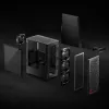 XPG VALOR AIR Mid-Tower čierna, Midi Tower, PC, čierna, ATX, micro ATX, Mini-ATX, uhlíková oceľ, temperované sklo, 16,6 cm