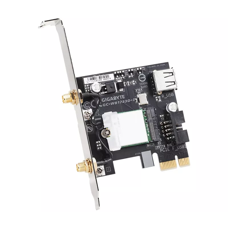 GIGABYTE GC-WB1733D-I sieťová karta interná WLAN / Bluetooth 1733 Mbit/s