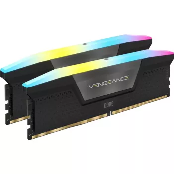 CORSAIR pamäť 32GB DDR5 (2x16GB) DRAM 6000MT/s CL36 pamäťová sada Vengeance RGB čierna