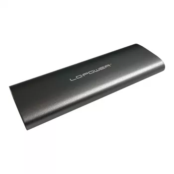 LC-POWER puzdro na M.2 SSD (NVMe & SATA), USB 3.2 Gen.2x1, čierne – LC-M2-C-MULTI-2