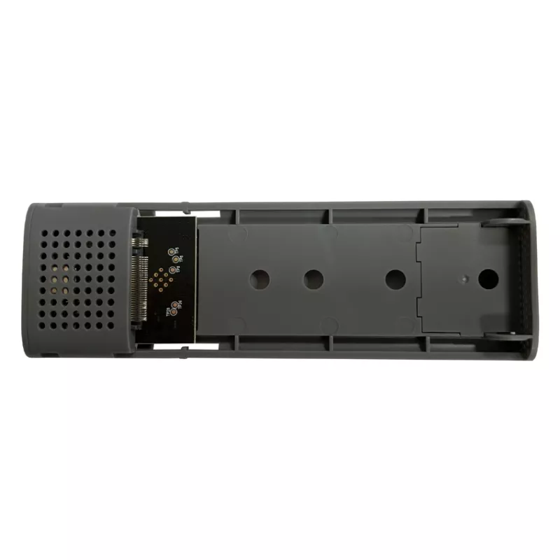 LC-POWER puzdro na M.2 SSD (NVMe & SATA), USB 3.2 Gen.2x1, čierne – LC-M2-C-MULTI-2