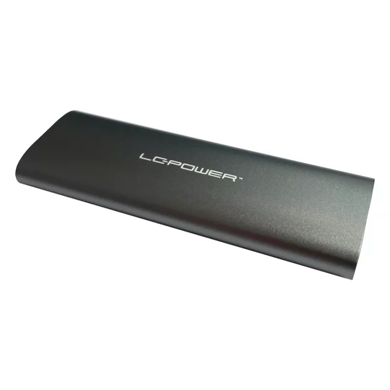LC-POWER puzdro na M.2 SSD (NVMe & SATA), USB 3.2 Gen.2x1, čierne – LC-M2-C-MULTI-2