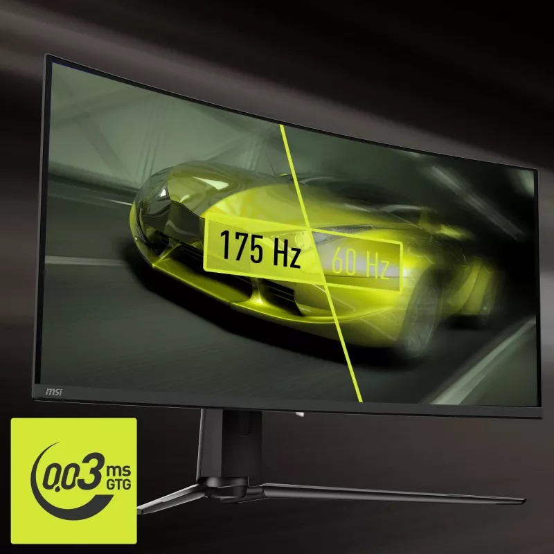 MSI MAG 341CQPDE QD-OLED počítačový monitor 86,4 cm (34 palcov) 3440 x 1440 pixelov UltraWide Quad HD čierny