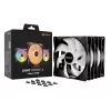 be quiet LIGHT WINGS LX 140mm PWM 3-Pack čierny ventilátor do počítačovej skrine 14 cm 3 ks