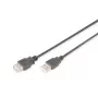 DIGITUS ASSMANN USB 2.0 predlžovací kábel, typ A M/F, 5m USB 2.0 kompatibilný čierny