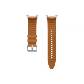 Hybridný remienok pre Samsung Galaxy Watch8 S/M/L, farba Caramel, kompatibilný s Galaxy Watch8 (ET-SLL50LAEGEU)
