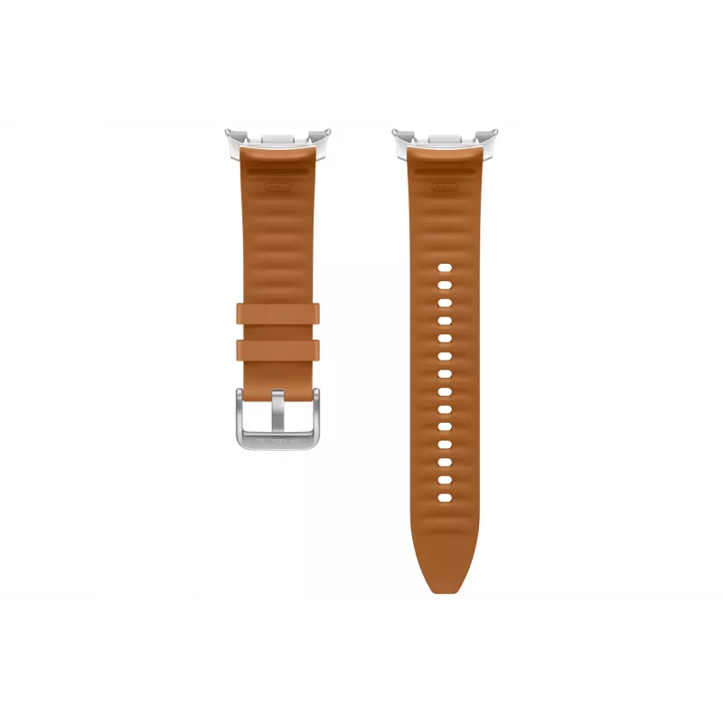 Hybridný remienok pre Samsung Galaxy Watch8 S/M/L, farba Caramel, kompatibilný s Galaxy Watch8 (ET-SLL50LAEGEU)