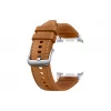 Hybridný remienok pre Samsung Galaxy Watch8 S/M/L, farba Caramel, kompatibilný s Galaxy Watch8 (ET-SLL50LAEGEU)