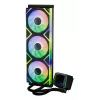 XPG LEVANTE II 360 čierny, All-in-One kvapalinový chladič, 12 cm, čierny