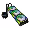 XPG LEVANTE II 360 čierny, All-in-One kvapalinový chladič, 12 cm, čierny