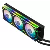 XPG LEVANTE II 360 čierny, All-in-One kvapalinový chladič, 12 cm, čierny