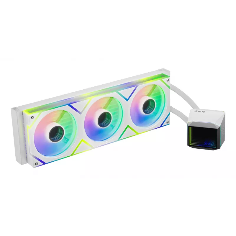 XPG LEVANTE II 360 biely, All-in-One vodné chladenie, 12 cm, biela