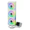 XPG LEVANTE II 360 biely, All-in-One vodné chladenie, 12 cm, biela