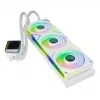 XPG LEVANTE II 360 biely, All-in-One vodné chladenie, 12 cm, biela
