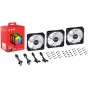 XPG VENTO 120 ARGB PWM (balenie 3 ks) čierna, ventilátor, 12 cm, 300 ot/min, 1650 ot/min, čierna