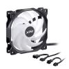XPG VENTO 120 ARGB PWM čierna, ventilátor, 12 cm, 300 ot/min, 1850 ot/min, čierna