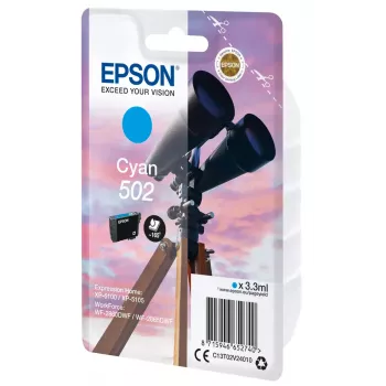 Kazeta Epson 502 cyan C13T02V24010