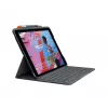 LOGITECH Slim Folio pre iPad 7. generácia grafit Qwertz nemecká
