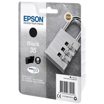 Kazeta Epson 35 WF-4720 WF-4720DWF WF-4725DWF WF-4730 WF-4730DTWF WF-4740 WF-4740DTWF čierna