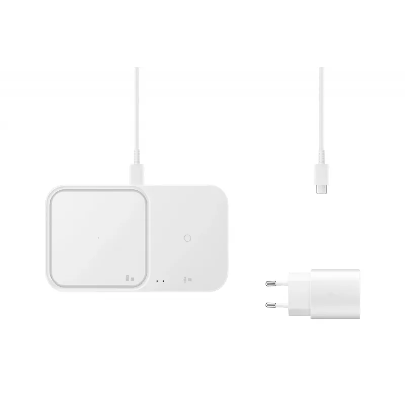 Samsung EP-P5400 slúchadlá, smartfón, smart hodinky biela USB bezdrôtové nabíjanie interiér