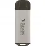 TRANSCEND Esd300s - 512 GB prenosný SSD - USB Type-C - 3D-NAND-Flash - strieborná